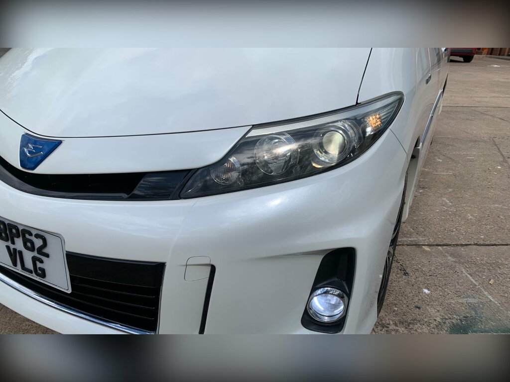 Toyota Estima Aeras G 2.4 Hybrid 7 Seats Mpv Ulez White #6