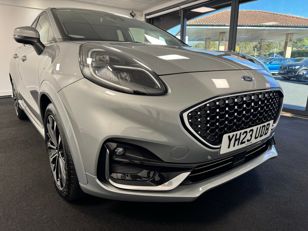 Ford Puma 1.0T Ecoboost Mhev St-line Vignale Suv YH23UDB Silver #4