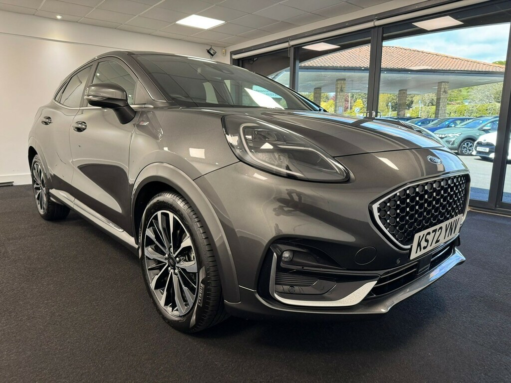Ford Puma 1.0T Ecoboost Mhev St-line Vignale Suv KS72YNV Grey #3