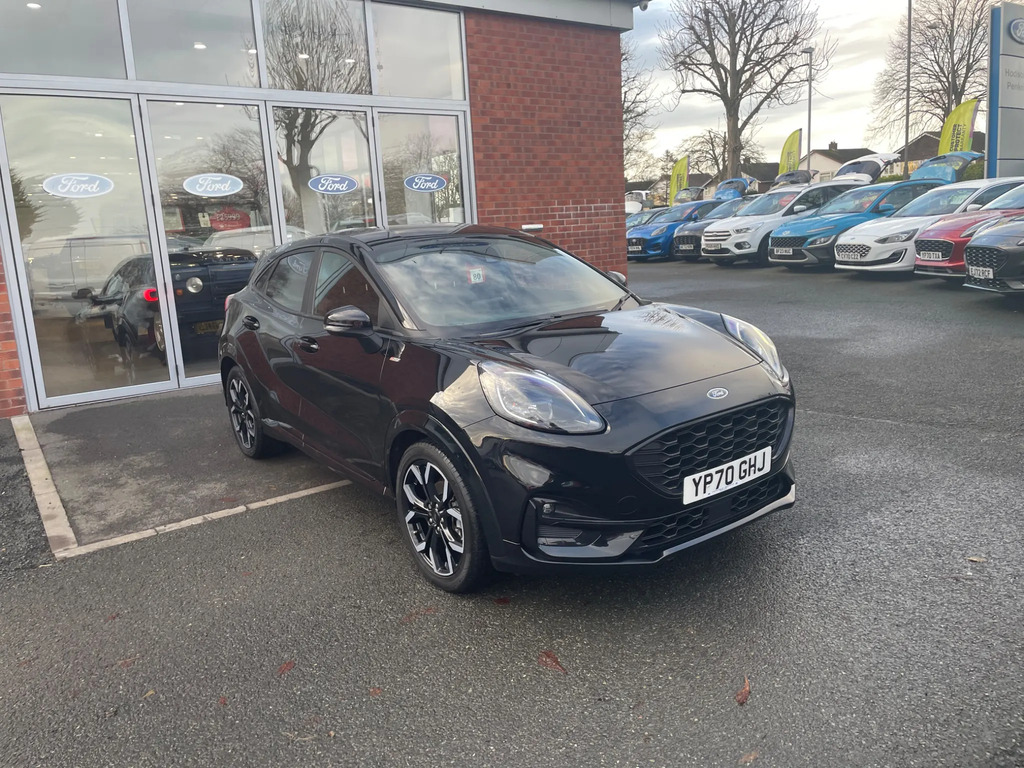 Ford Puma 1.0T Ecoboost Mhev St-line X Suv Black