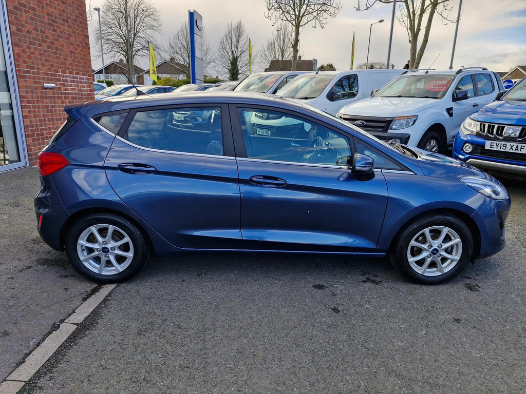Ford Fiesta 1.1 Ti-vct Zetec Hatchback Euro MX68VNS Blue #3