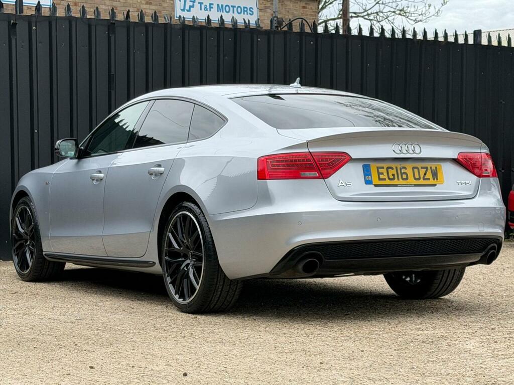 Audi A5 1.8 Tfsi Black Edition Plus Sportback Multitronic Silver #6