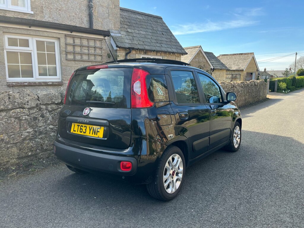Fiat Panda 0.9 Twinair Lounge Hatchback Eur LT63YNF Black #5