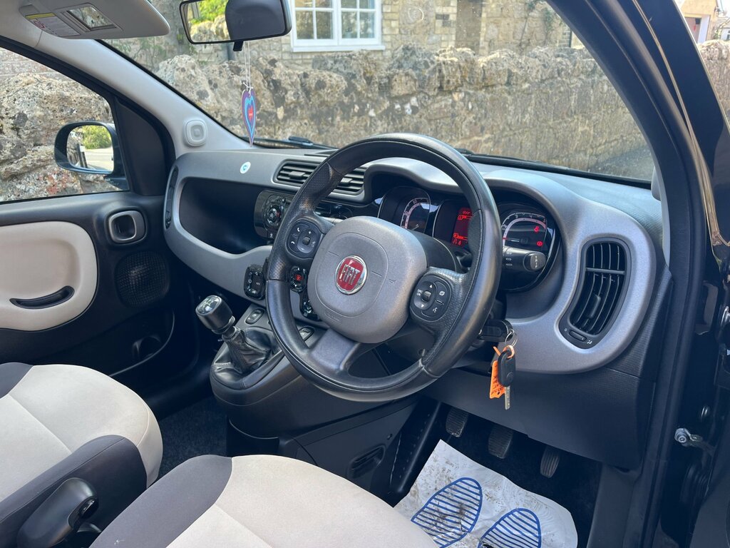 Fiat Panda 0.9 Twinair Lounge Hatchback Eur LT63YNF Black #4