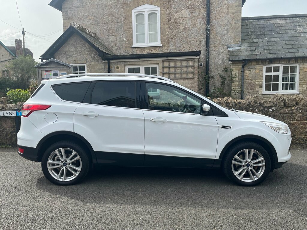 Ford Kuga 2.0 Tdci Titanium X Suv Awd Euro MJ13MZT White #2