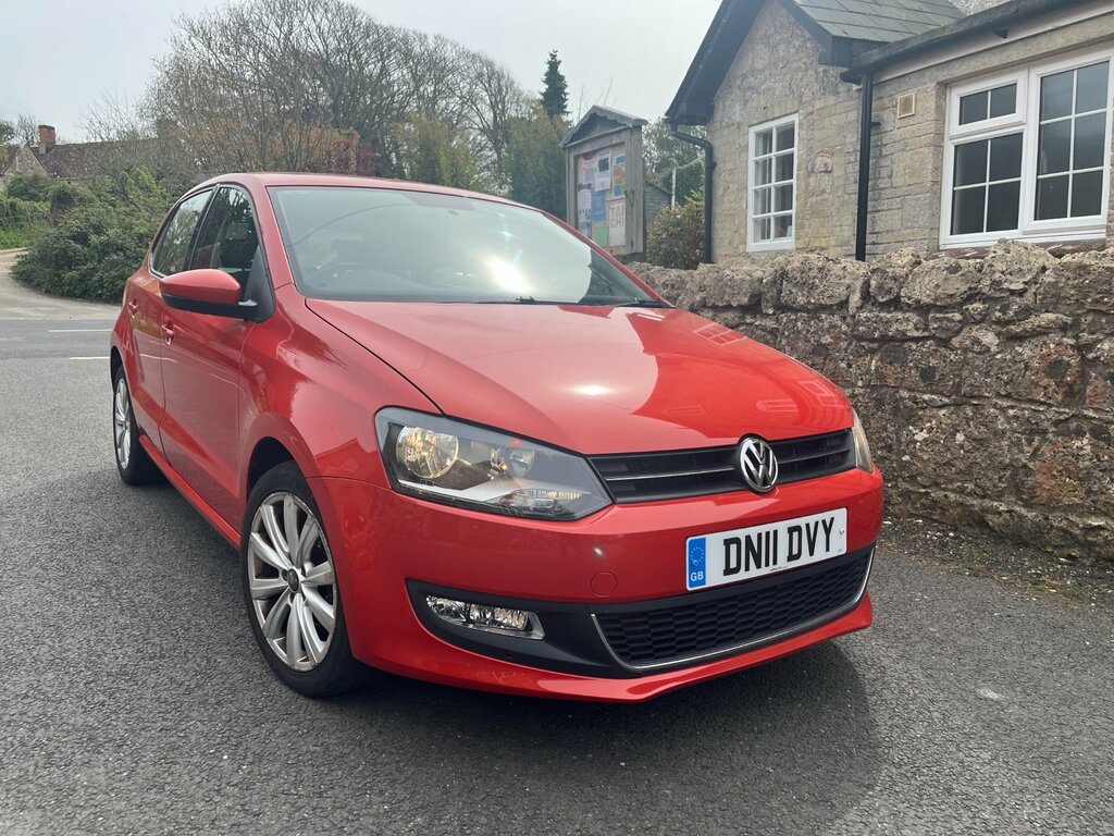 Volkswagen Polo 1.4 Sel Hatchback Dsg Euro 5 85 Ps Orange