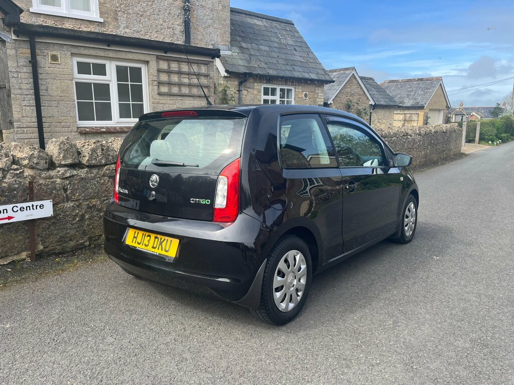 Skoda Citigo 1.0 Mpi Greentech Se Hatchback E HJ13DKU Black #4