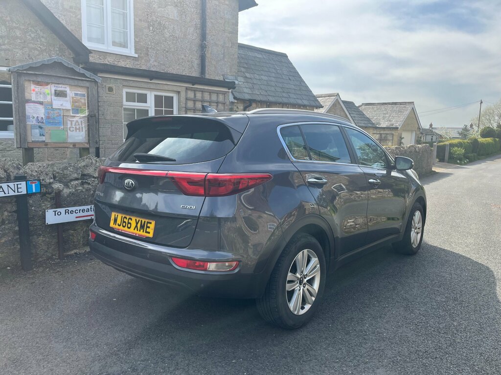 Kia Sportage 2.0 Crdi Kx-2 Suv Awd Euro 6 134 WJ66XME Silver #4