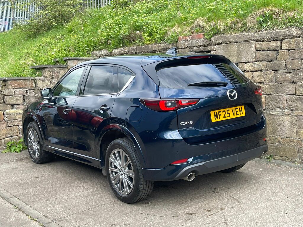 Mazda CX-5 2.0 E-skyactiv G Mhev Takumi MF25VEH Blue #4
