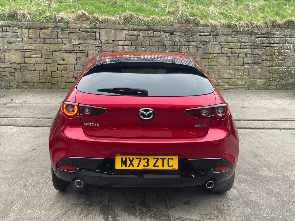 Mazda 3 2.0 E-skyactiv G Mhev Homura MX73ZTC Red #4