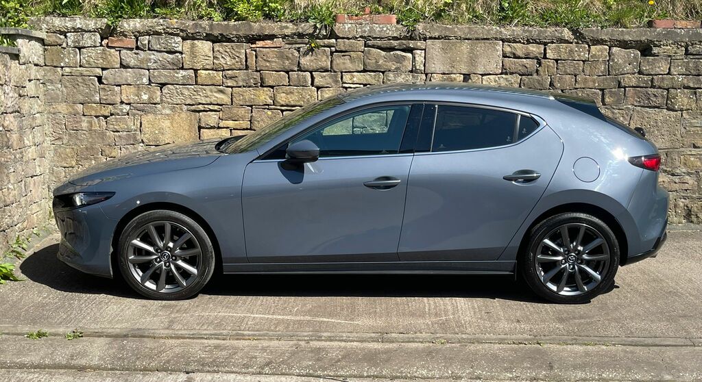Mazda 3 2.5 E-skyactiv G Mhev 140 Exclusive-line MJ25YJU Grey #4