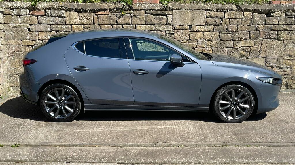 Mazda 3 2.5 E-skyactiv G Mhev 140 Exclusive-line MJ25YJU Grey #2
