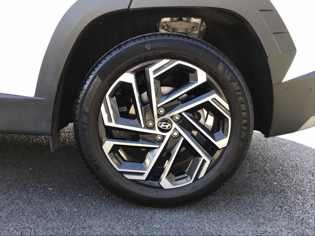 Hyundai Tucson 1.6T Hybrid Ultimate DX74ZXO White #4