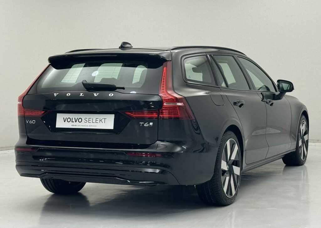 Volvo V60 2.0 T6 350 Phev Plus Dark Awd Black #4