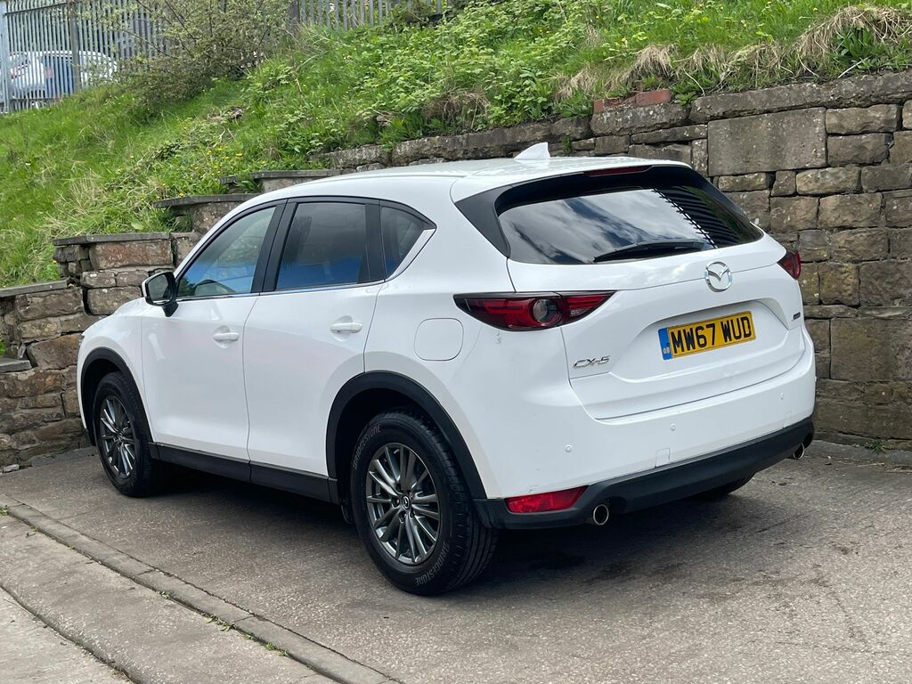 Mazda CX-5 2.2D Se-l Nav White #4