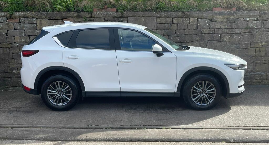 Mazda CX-5 2.2D Se-l Nav White #6