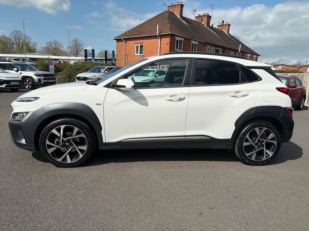 Hyundai Kona 1.0 Tgdi 48V Mhev Ultimate DU23CTK White #4