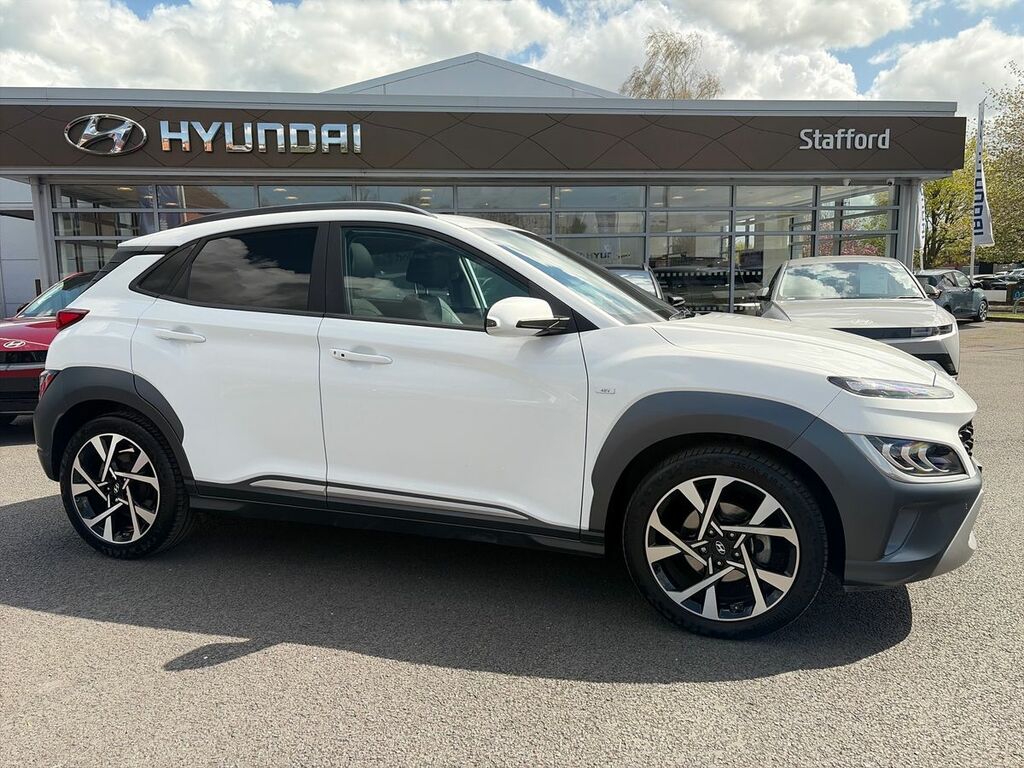 Hyundai Kona 1.0 Tgdi 48V Mhev Ultimate DU23CTK White #3