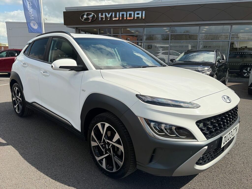 Hyundai Kona 1.0 Tgdi 48V Mhev Ultimate DU23CTK White #2