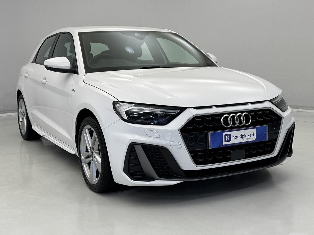 Audi A1 25 Tfsi S Line BL23KZF White #4