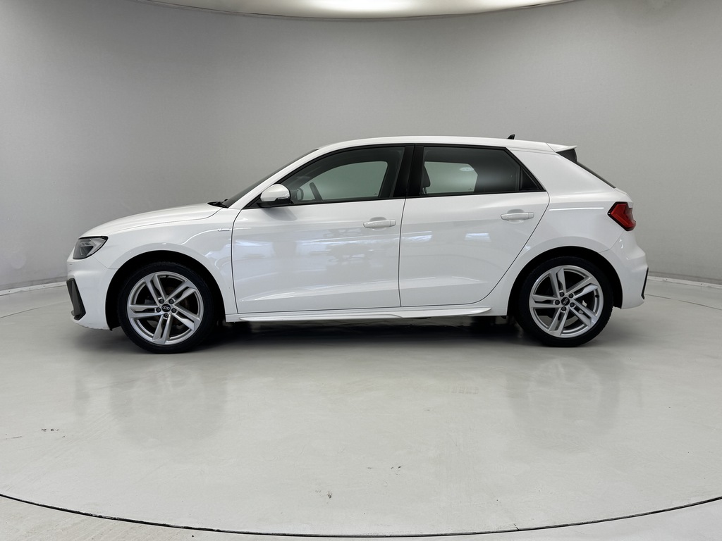 Audi A1 25 Tfsi S Line BL23KZF White #2