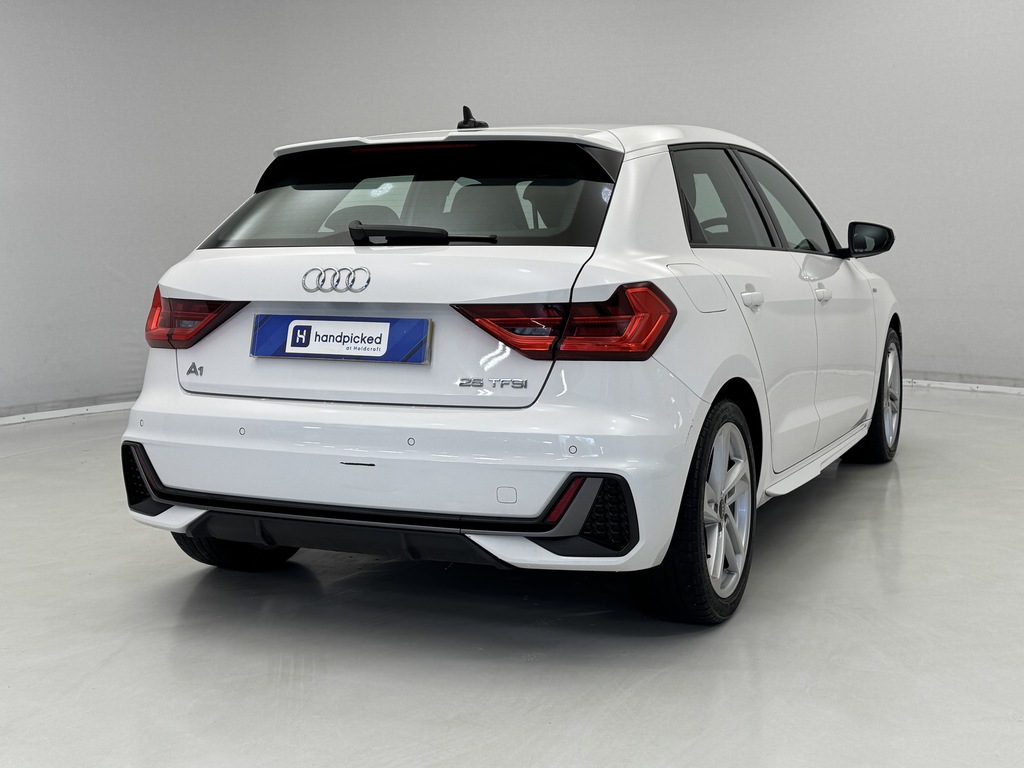 Audi A1 25 Tfsi S Line BL23KZF White #6