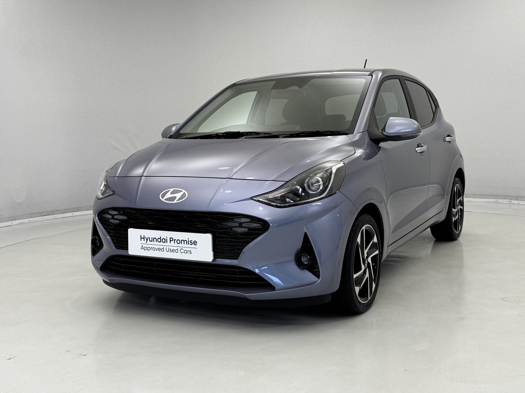 Hyundai I10 1.0 63 Premium Nav EX25BVJ Blue #4