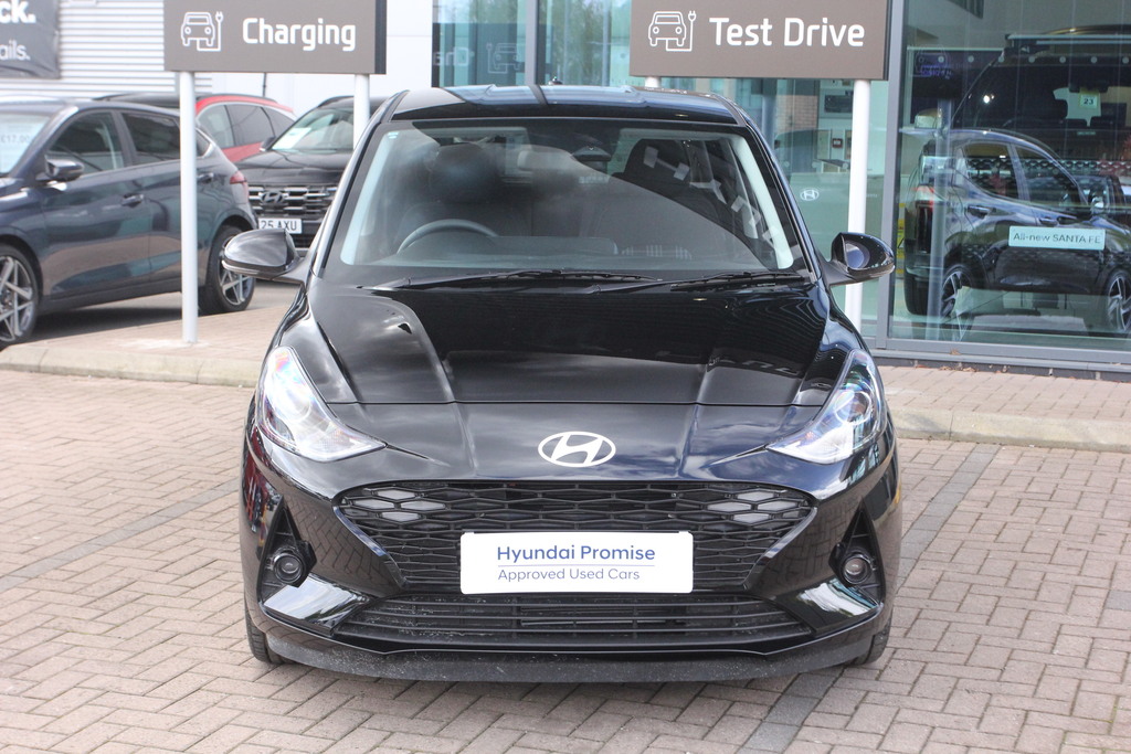 Hyundai I10 1.2 79 Premium Nav ML26WNJ Black #2