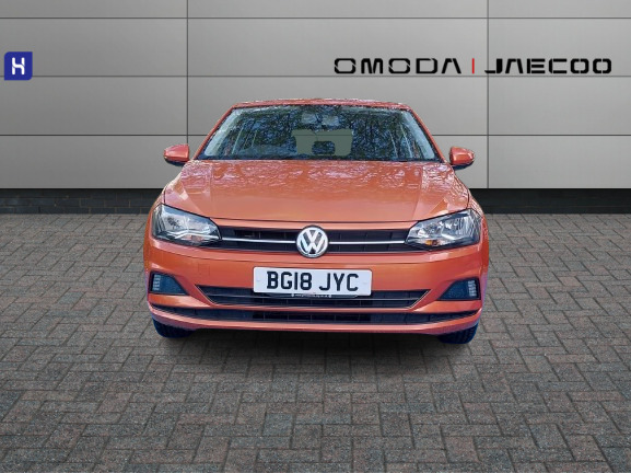 Volkswagen Polo 1.0 Tsi 95 Se BG18JYC Orange #2