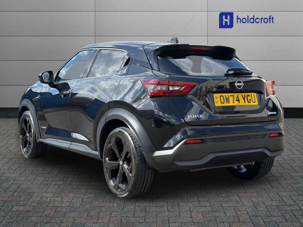 Nissan Juke 1.6 Hybrid Tekna OW74YGU Black #3