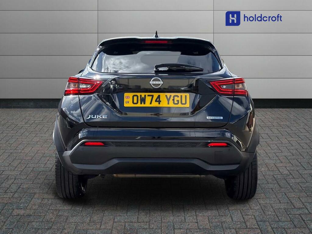 Nissan Juke 1.6 Hybrid Tekna OW74YGU Black #4