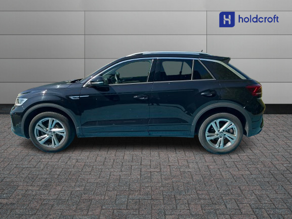 Volkswagen T-Roc 1.5 Tsi R-line Dsg DF23KNX Black #5