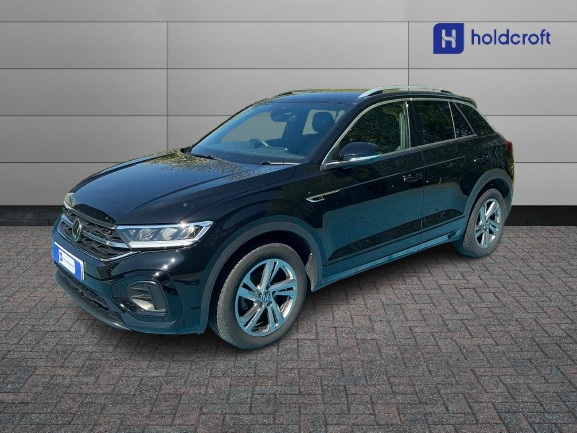 Volkswagen T-Roc 1.5 Tsi R-line Dsg DF23KNX Black #4