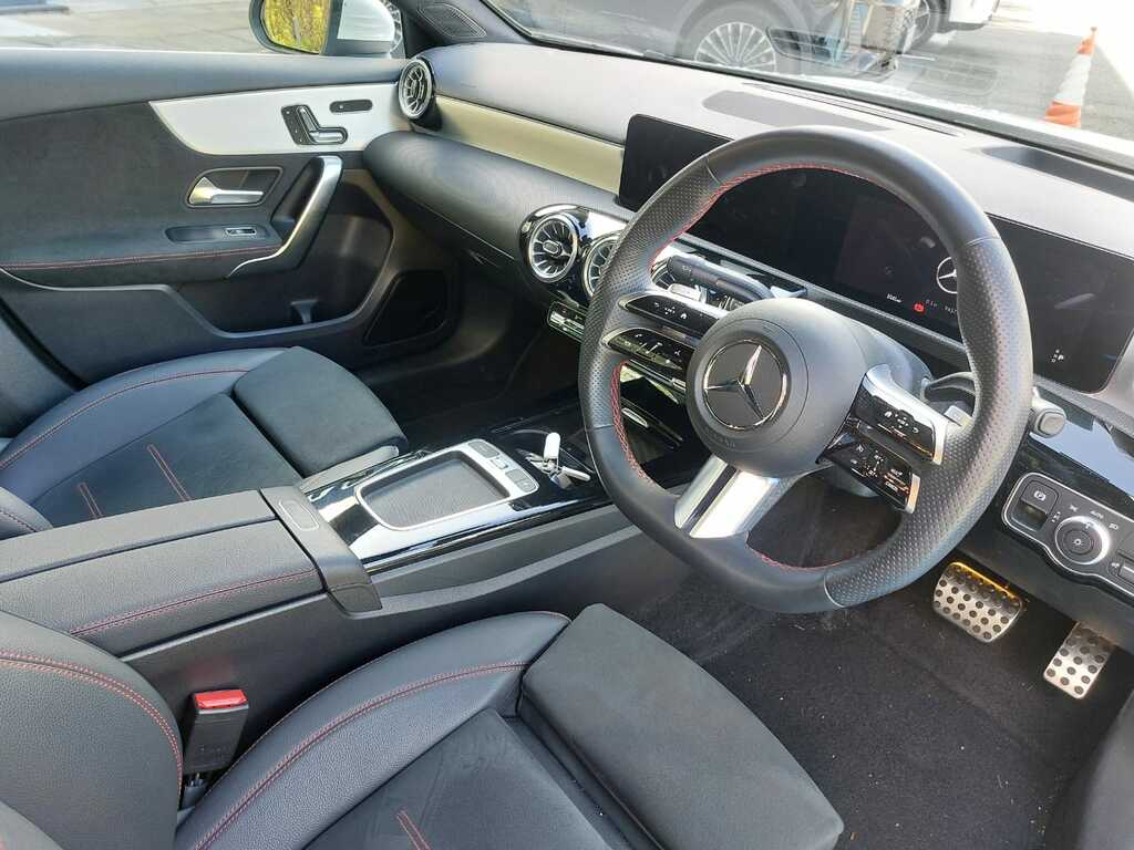 Mercedes-Benz A Class A200 Amg Line Premium Plus KR73VKG White #2