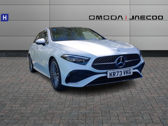 Mercedes-Benz A Class A200 Amg Line Premium Plus White