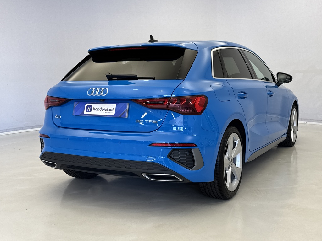 Audi A3 30 Tfsi S Line S Tronic Comfortsound Blue #6