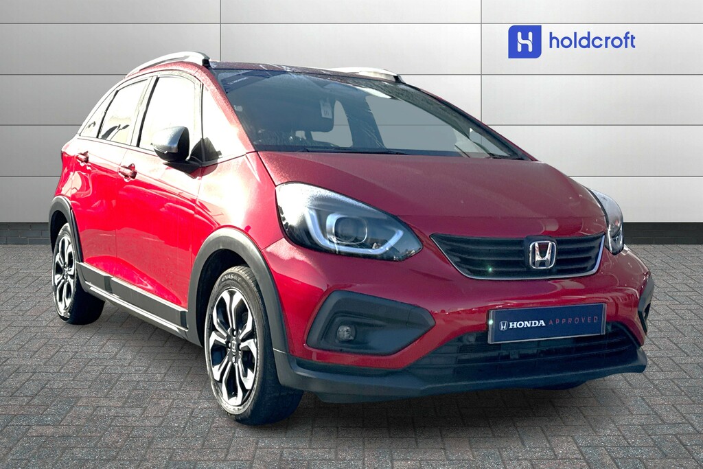 Honda Jazz 1.5 I-mmd Hybrid Crosstar Ex Ecvt Red