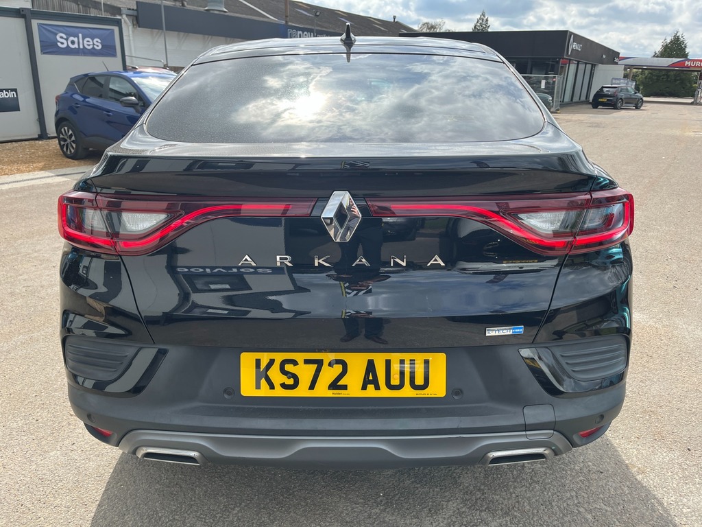 Renault Arkana 1.6 E-tech R.s. Line Suv Hybrid 2W KS72AUU Black #6