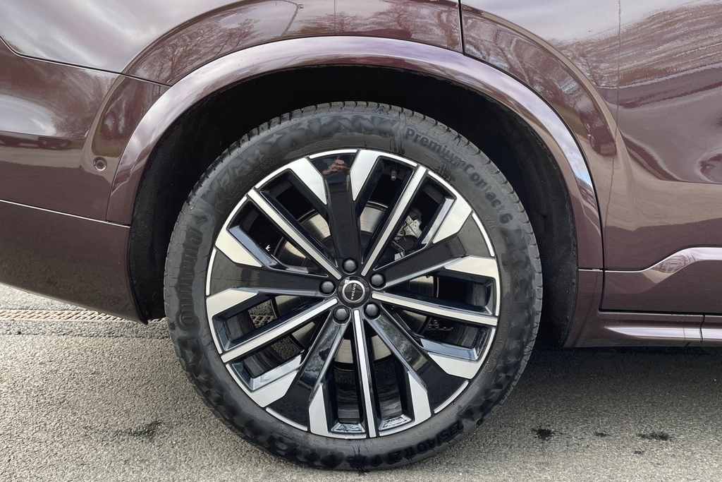 Volvo XC90 2.0 B5 Mhev Ultra Dark AF75LNP Red #5