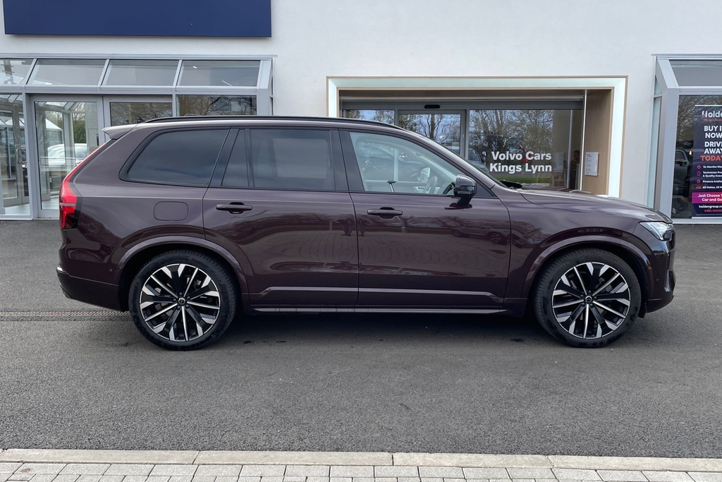 Volvo XC90 2.0 B5 Mhev Ultra Dark AF75LNP Red #4