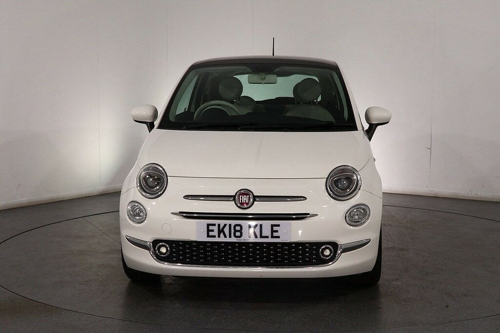 Fiat 500 Lounge White #2