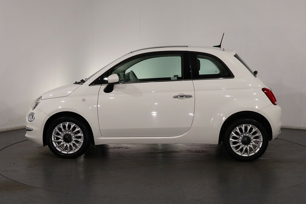 Fiat 500 Lounge White #4