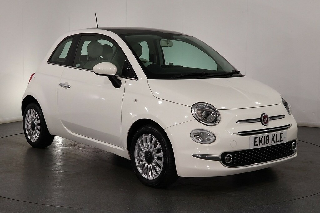 Fiat 500 Lounge White