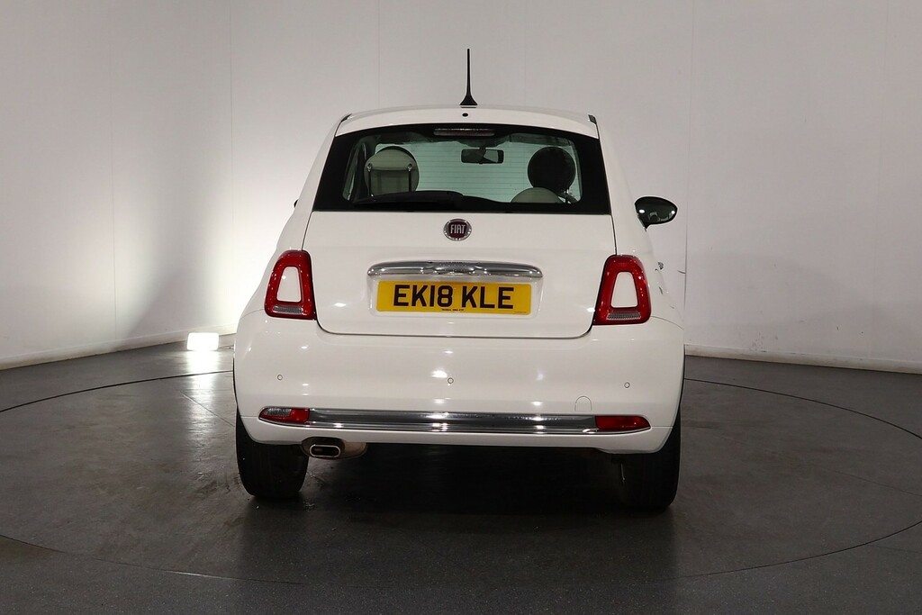 Fiat 500 Lounge White #6
