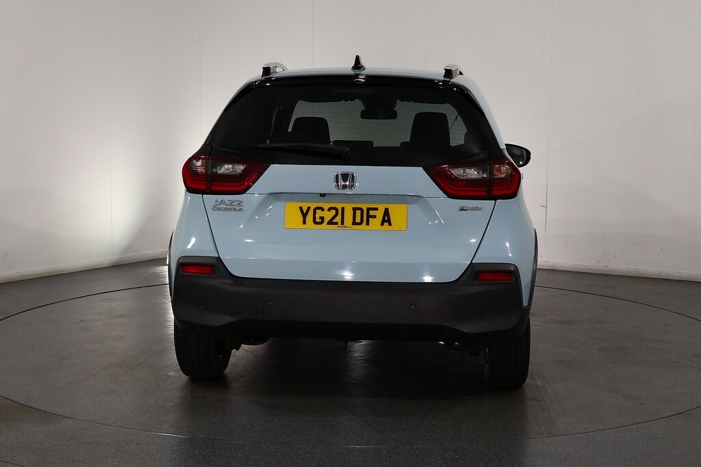 Honda Jazz 1.5 I-mmd Hybrid Crosstar Ex Cvt YG21DFA Blue #6