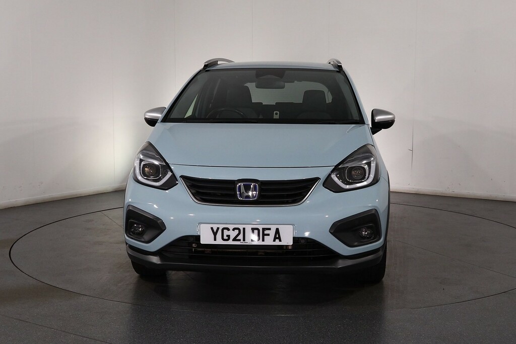 Honda Jazz 1.5 I-mmd Hybrid Crosstar Ex Cvt YG21DFA Blue #2
