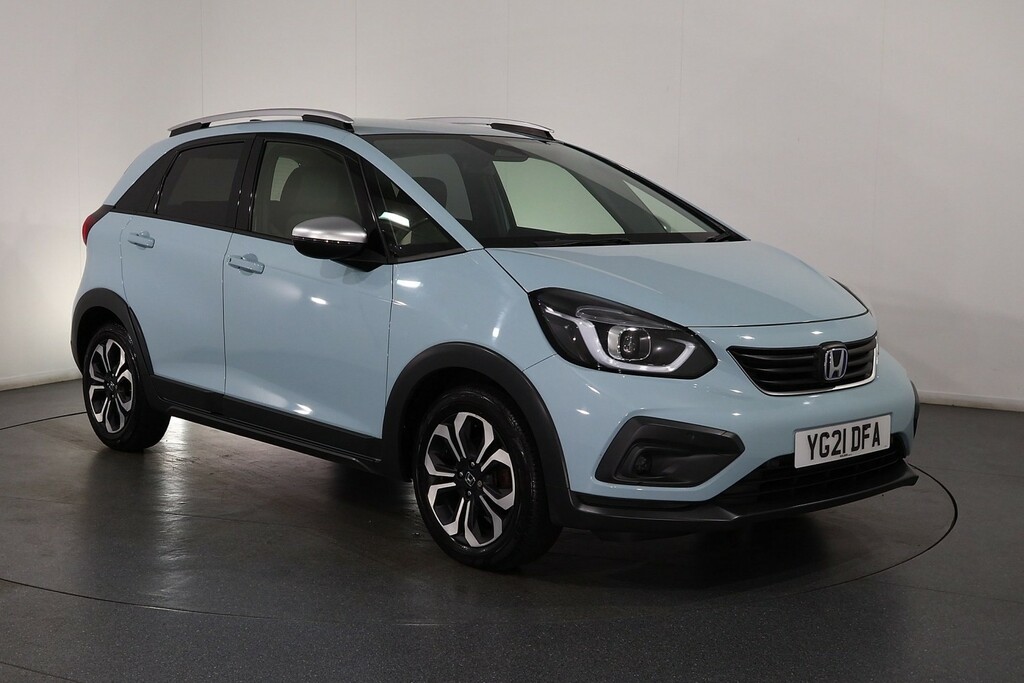 Honda Jazz 1.5 I-mmd Hybrid Crosstar Ex Cvt Blue