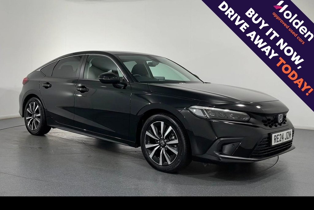 Honda Civic 2.0 Hev Elegance Cvt Honda Approved Black