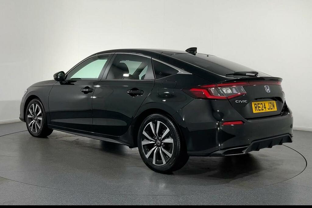 Honda Civic 2.0 Hev Elegance Cvt Honda Approved RE24JZM Black #3