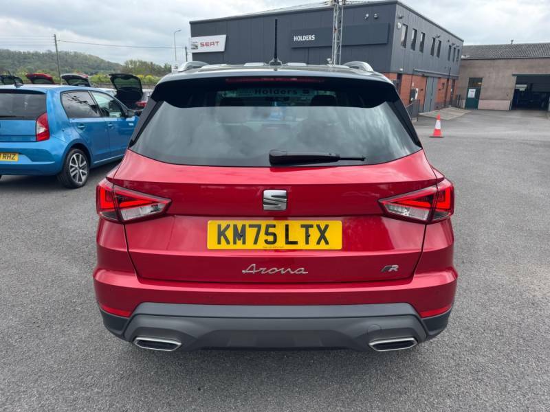 Seat Arona 1.0 Tsi 115 Fr Dsg - 2025 75 KM75LTX Red #4